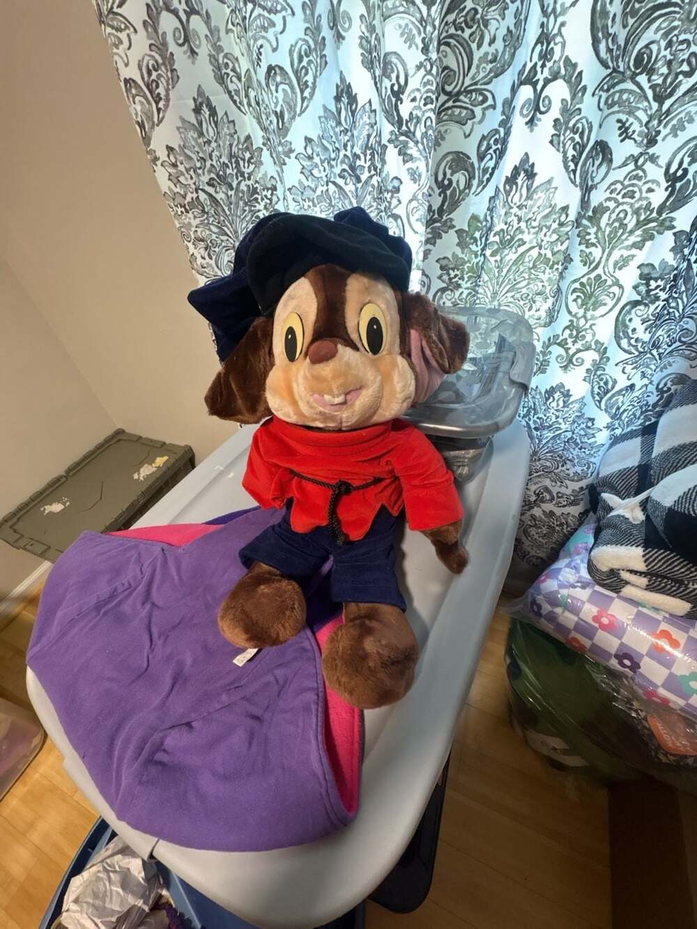 Vintage 1986 Fievel An American Tail Large 22 Inch Plush Doll